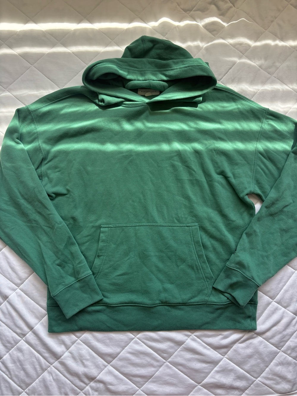 Aeropostale Green Oversized Pullover Hoodie Minimalist Streetwear